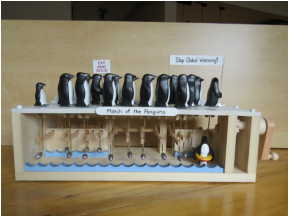 automata, penguins, march